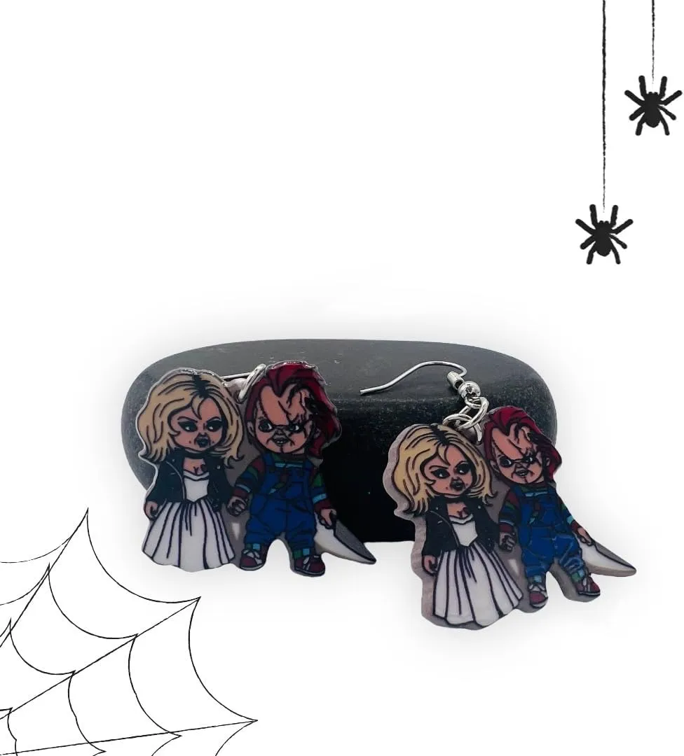Vampire Earrings for Women - Fangs Day of Dead Earrings - Alternative Jewelry - Halloween Jewelry