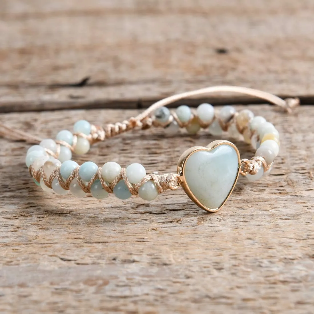 YGLINE Bohemian Natural Stone Jewelry Bohemian Style Jasper Bracelet Gemstone Beads Bracelet Jewelry